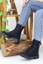 Women's Lace-Up Zippered Pocket Buckle Thick Sole Boots Winter Waterproof 501 - 3