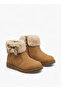 Girls Fur Accent Ankle Boots - 2