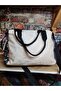 Double Strapped Women's Shoulder Bag - 4