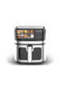 13.5 L Stainless Steel Digital Air Fryer with LED Display and Knob Control - 5