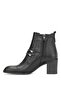 Elit Brivelle Women's Genuine Leather Heeled Boots Black - 3