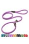 Durable Slip Lead Dog Leash (PURPLE) - 5
