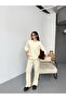 Women's Soft Textured Sweater Pants Knitwear Set
