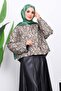 Green Ethnic Patterned Short Jacket