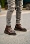 Pedro Brown Men's Leather Shoes - 8