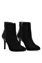 Elit Jasmina Women's Genuine Patent Leather Classic Heeled Boots Black - 4