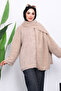 Angora Jacket with Mink Scarf Gift and Buttons