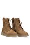 Elit Zorivelle Women's Genuine Nubuck Leather Classic Boots Brown - 4