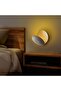 Yosma Modern Led Sconce Gray Gold, Ambience Led Wall Lighting 3000K Yellow Light Yosma-13644