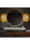 Yosma Modern Led Sconce White Gold, Ambience Led Wall Lighting 3000K Yellow Light Yosma-13646 - 3