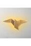 Bird Figure Modern Large Size Led Wall Lamp Gold, Wall Led Lighting 3000K Yellow Light Pacali-13503-L - 4