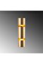 Luxora Bidirectional Modern Metal Sconce Bright Gold, Art Deco Design Wall Lighting Luxora-15382 - 5