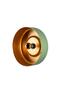 Vesta Modern Metal Plated Head Single Sconce Green, Minimalist Wall Lamp Vesta-15072 - 4