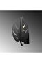 Leaf Motif Decorative Metal Sconce with Tufts Black, Modern Ambiance Wall Lamp Yaprak-Mr-843 - 4