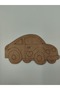 10 Pieces Car Wooden Painting School Event Activity Art 15 cm X 8 cm