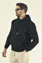 Men's Winter Regular Cotton Inside K Hooded Kangaroo Pocket Sweatshirt - 6