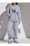 3 Thread Fleece Hoodie Set – Modern and Comfortable Street Style Look