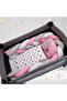 Mesh Park Crib Wooden Crib Baby Sleeping Set - 2