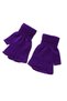 Tiriko Women's Cut-Out Gloves Purple - 6
