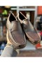 Men's Daily Genuine Leather Full Orthopedic Sole Loafer Shoes - 6