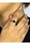 Natural Stone Onyx Natural Stone Antique Model Women's Adjustable Ring Euy81O
