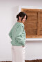 Bead Detailed V-Neck Knitwear Sweater - 3