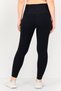 Women Tight Fit Yoga Leggings, Black - 3