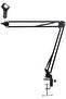 Professional Recording Microphone Stand | Adjustable Scissor Arm for Dynamic & Condenser Mics