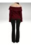 Degaje Madonna Collar Comfortable Fit Women's Knitwear Sweater - 4