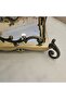 Metal Casting Tray with Handle Antique Yellow 46*32 cm - 3