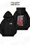 Unisex Frank Ocean 4 Printed Oversized Back Printed Zip Hooded Cardigan