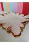 Royking Flora Gold Square Serving Plate - 2