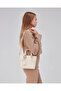 Baguette with Brown Belt Detail - Burgundy Medium Size Patent Leather Women's Shoulder & Handbag - 6