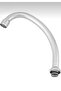 Rotary Swan Sink Pipe Long - 4