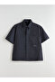 Comfortable Fit Short Sleeve Gabardine Men's Shirt from Uzg Store for Style Enthusiasts - 6
