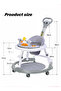 Foldable Multi-Function Baby Walker, Foldable Boy and Girl Baby Walker - 2