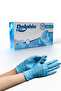 Dolphin Powder Free Blue Nitrile Examination Gloves Size L 100 Pieces