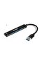 DRK-760 DARK CONNECT MASTER X4 USB310 4PORT USB 3.0 HUB USB متعدد المنافذ باللون الأسود - 4