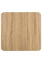 Bistro Table Light Brown 50x50 cm MDF - 4