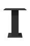 Bistro Table Black 60x60x75 cm Engineered Wood - 4