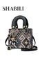 Women's Fashion Shoulder Bags, Ladies Doll Charm Handbag Tote Bags Clutch Bag, Portable Small Bag
