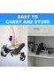 Pedal Exerciser Bike Drive Exercise Peddler Digital Foldable Mini Floor Foot Leg Fitness - 4