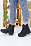 Women's Lace-Up Double Zipper Thick Sole Boots Winter Waterproof 512 - 4