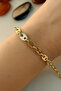 Wisdom Jewelry Vip Steel Bracelet Without Stone 17+3 cm Modern and Combinable Design - 6