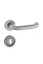 Kayseri Door Handle Stainless Satin Circle Rosette Room Ss 304 Quality