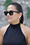 Trapezoidal Stone Gold Color Evening Dress Earrings - 4