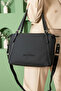 Women's 4-Compartment Large Size Sports Long Strap Hand & Shoulder Bag (32X27 cm)