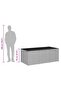 Storage Chest | Black | Polyethylene Rattan | Large | Garden Storage Box - 7