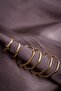 6-Piece Thin Corner Model Gold Hoop Earrings