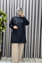 Women's Clothing Plus Size Modal Floral Applique Tunic